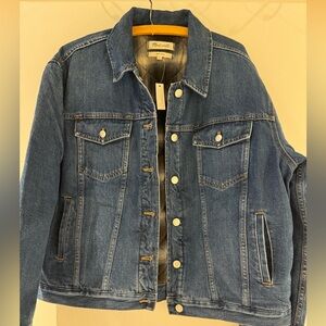 Madewell quilt-lined denim jacket - NWT